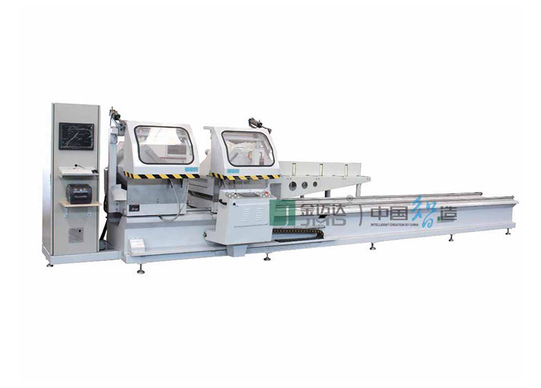 Двухголовочная пила для оконного профиля с ЧПУ LMB2B-CNC-500*5000