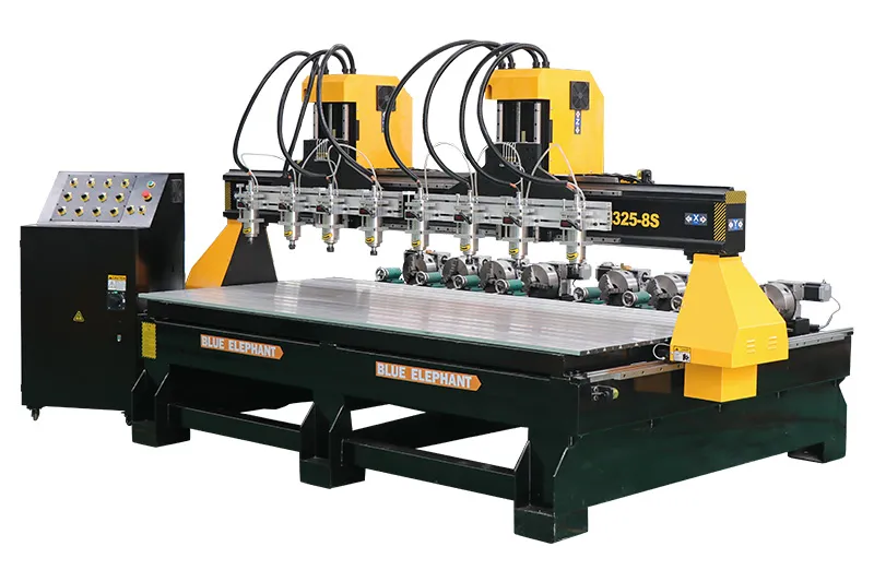 ELECNC1325-8S CNC-роутер по дереву